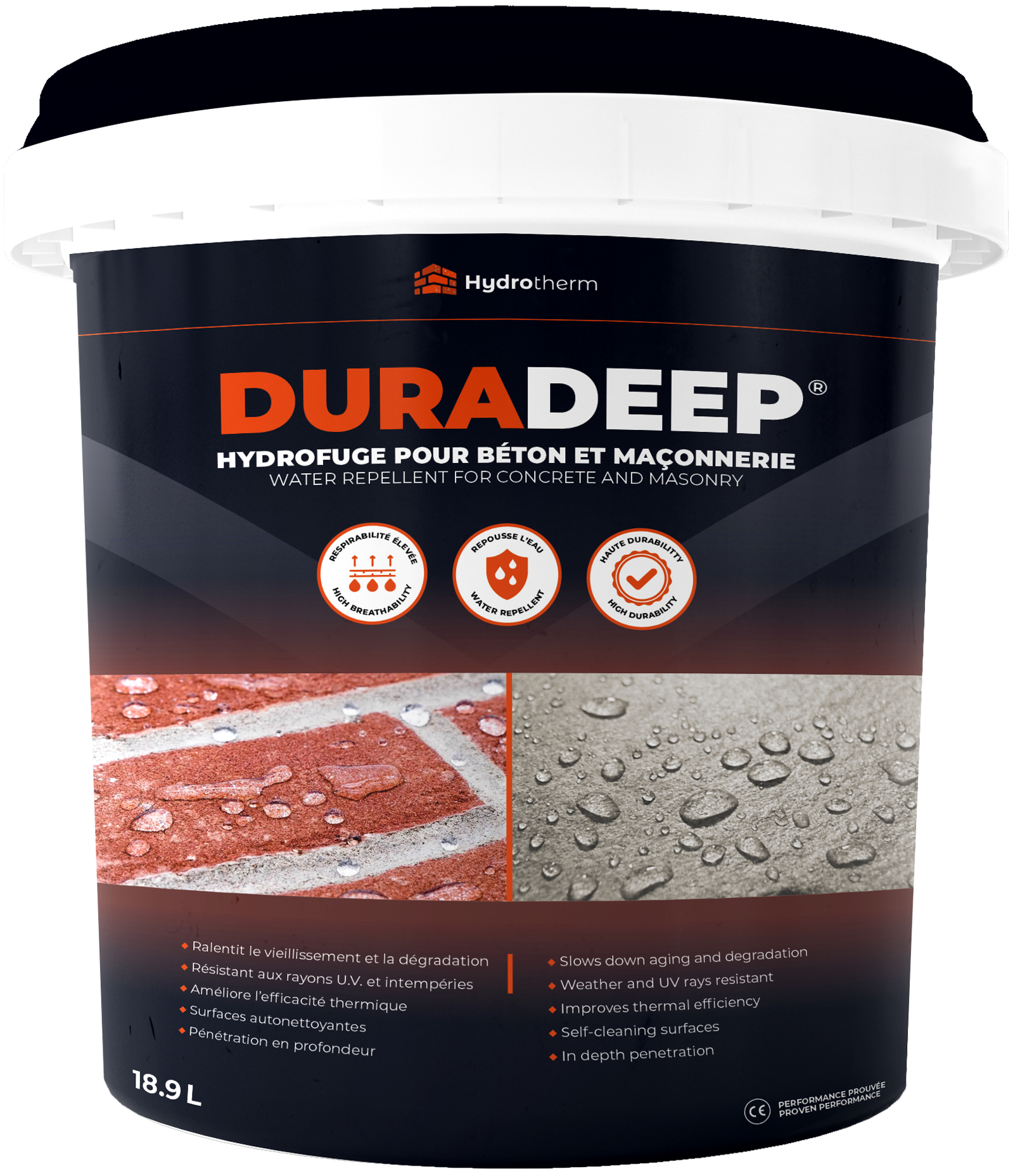 DURADEEP - Protects your concrete and masonry